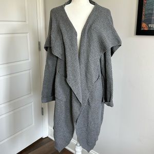 Cozy gray cardigan sweater. Women’s size small